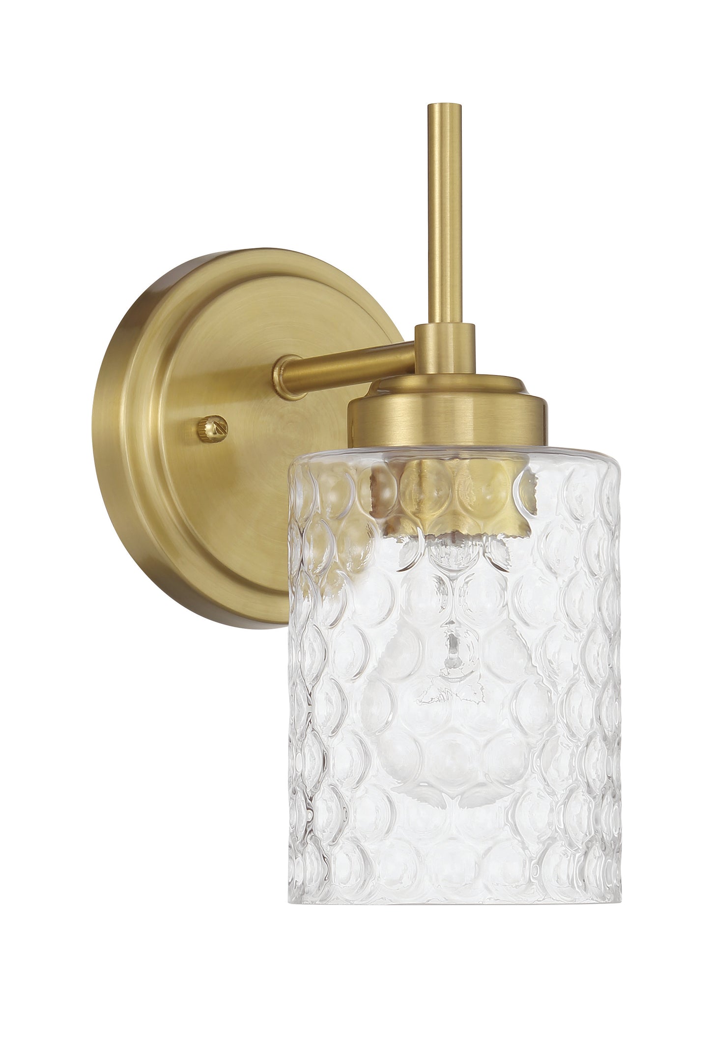 60501-SB - Claire 1 Light 10" High Wall Sconce - Satin Brass
