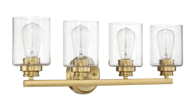 50504-SB - Bolden 4 Light 25" Wide Vanity Light - Satin Brass