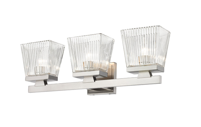 1936-3V-BN - Astor 3 Light 23" Vanity - Brushed Nickel