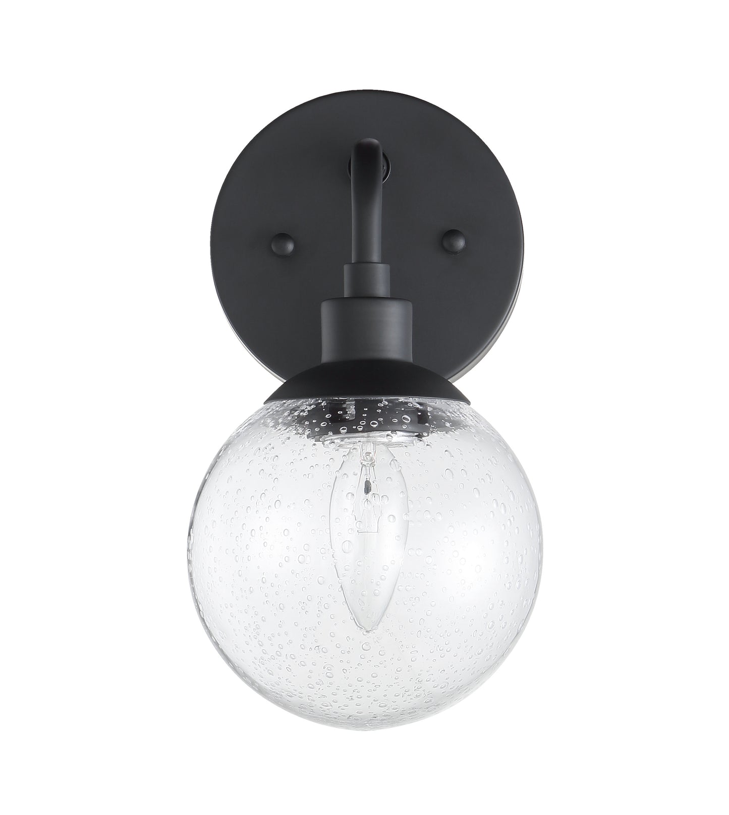 53301-FB - Que 1 Light 10.5" High Wall Sconce - Flat Black