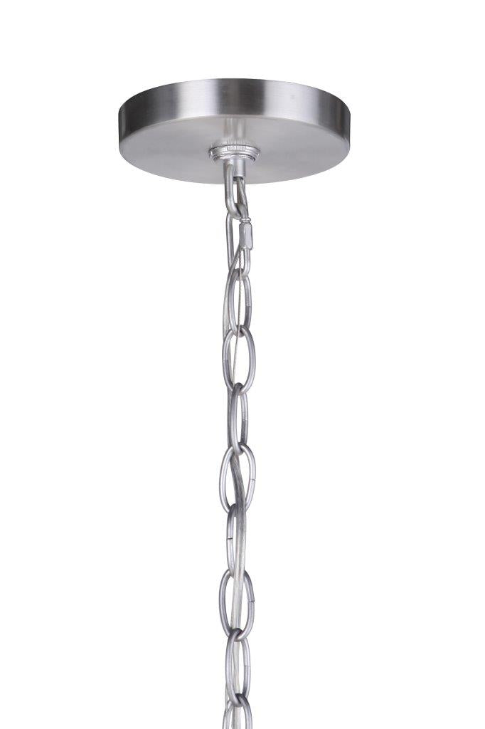 ZA4821-SA - Neo 1 Light 7.88" Wide Outdoor Pendant - Satin Aluminum