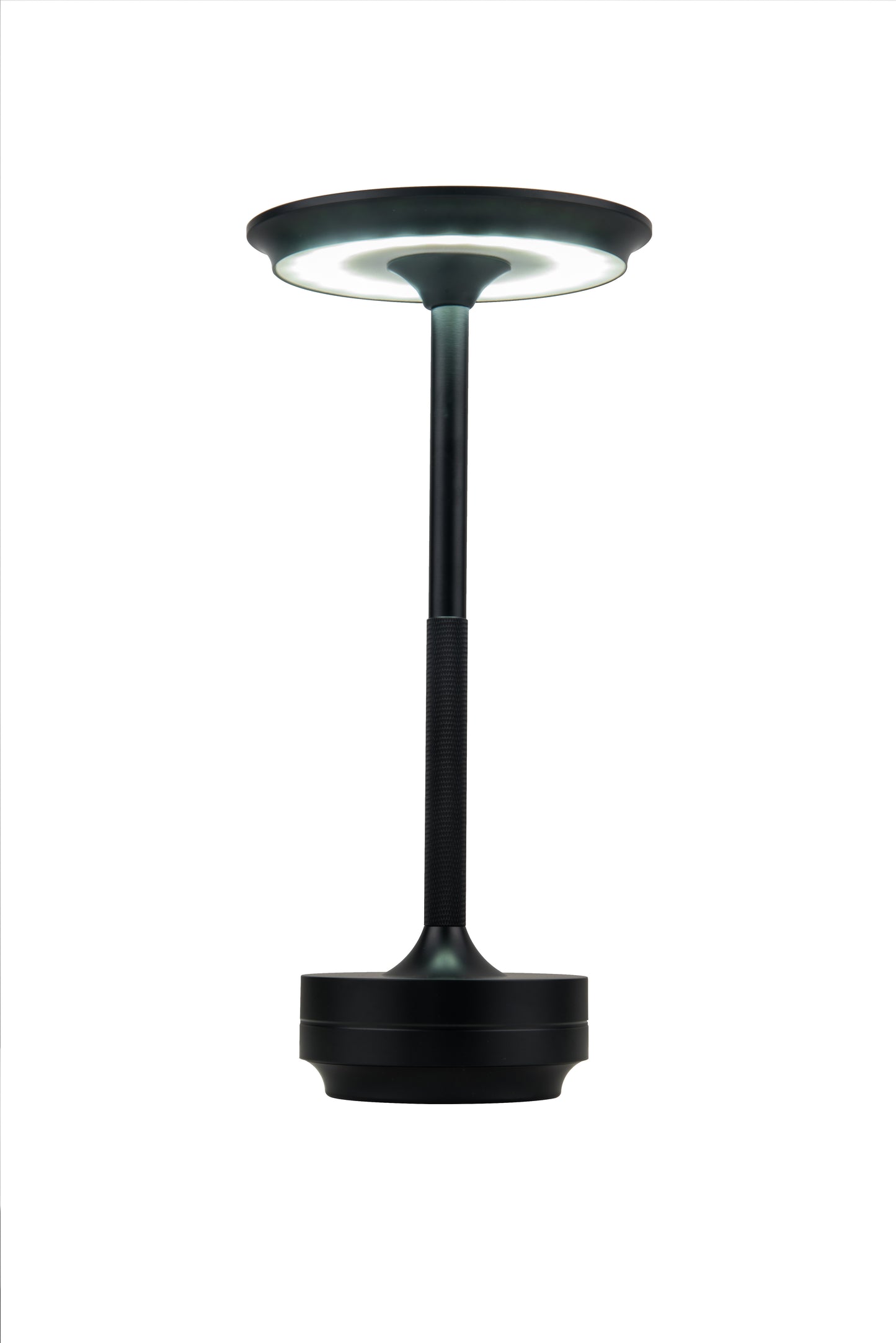 86294FB-TR - Riki 1 Light 11" High LED Rechargeable Lamp - Flat Black