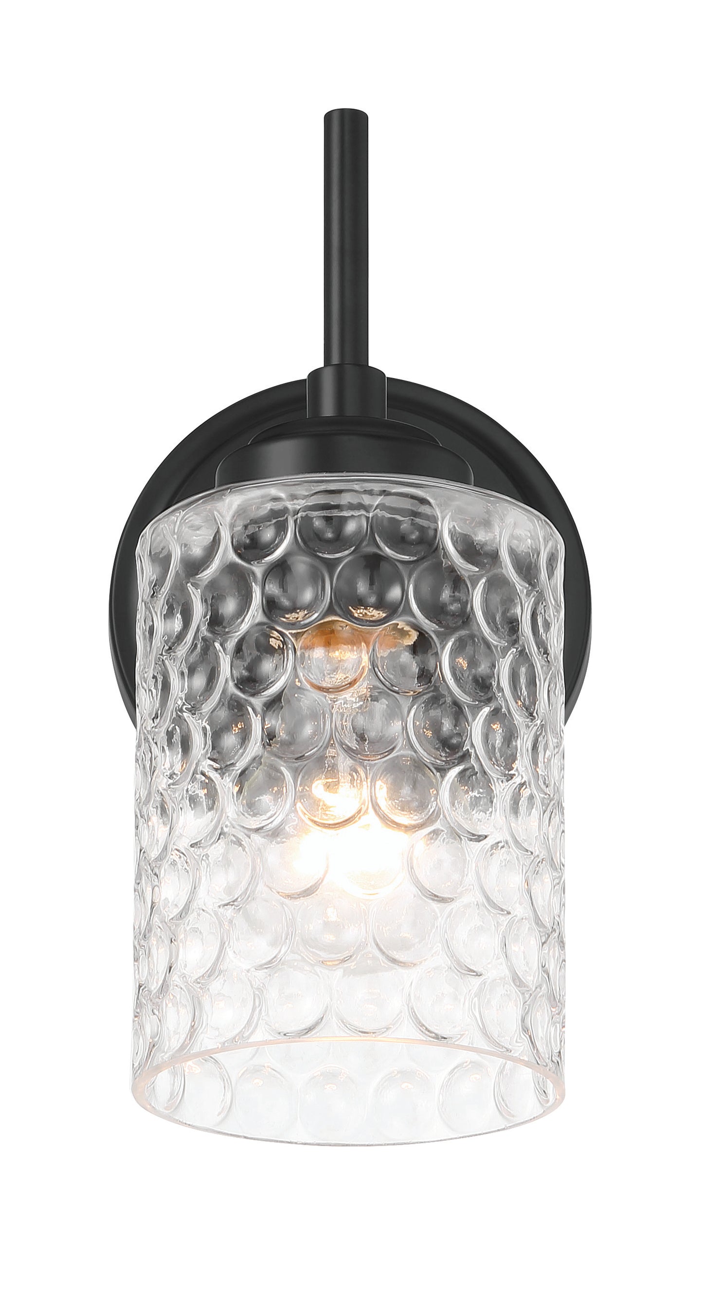60501-FB - Claire 1 Light 10" High Wall Sconce - Flat Black