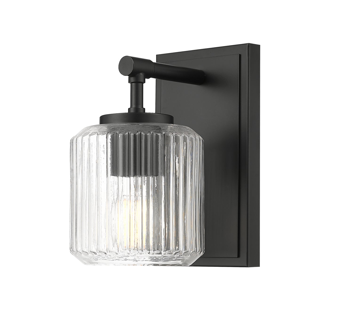 7515-1S-MB - Landon 1 Light Wall 9" Sconce - Matte Black
