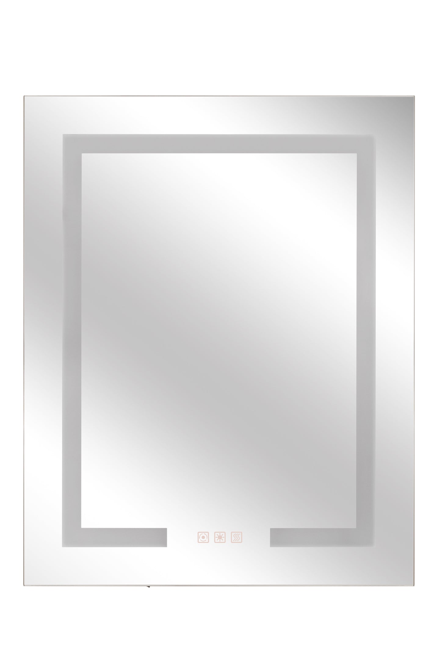MIR2413M-W3C - 1 Light 24" Wide LED Cabinet Mirror - White