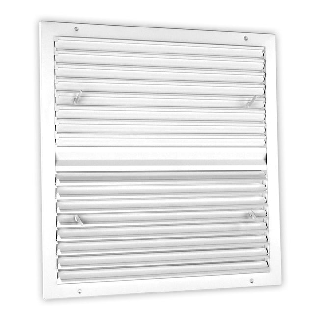 450 Series - 12" x  12" High Velocity Multi-Louver Flush Diffuser