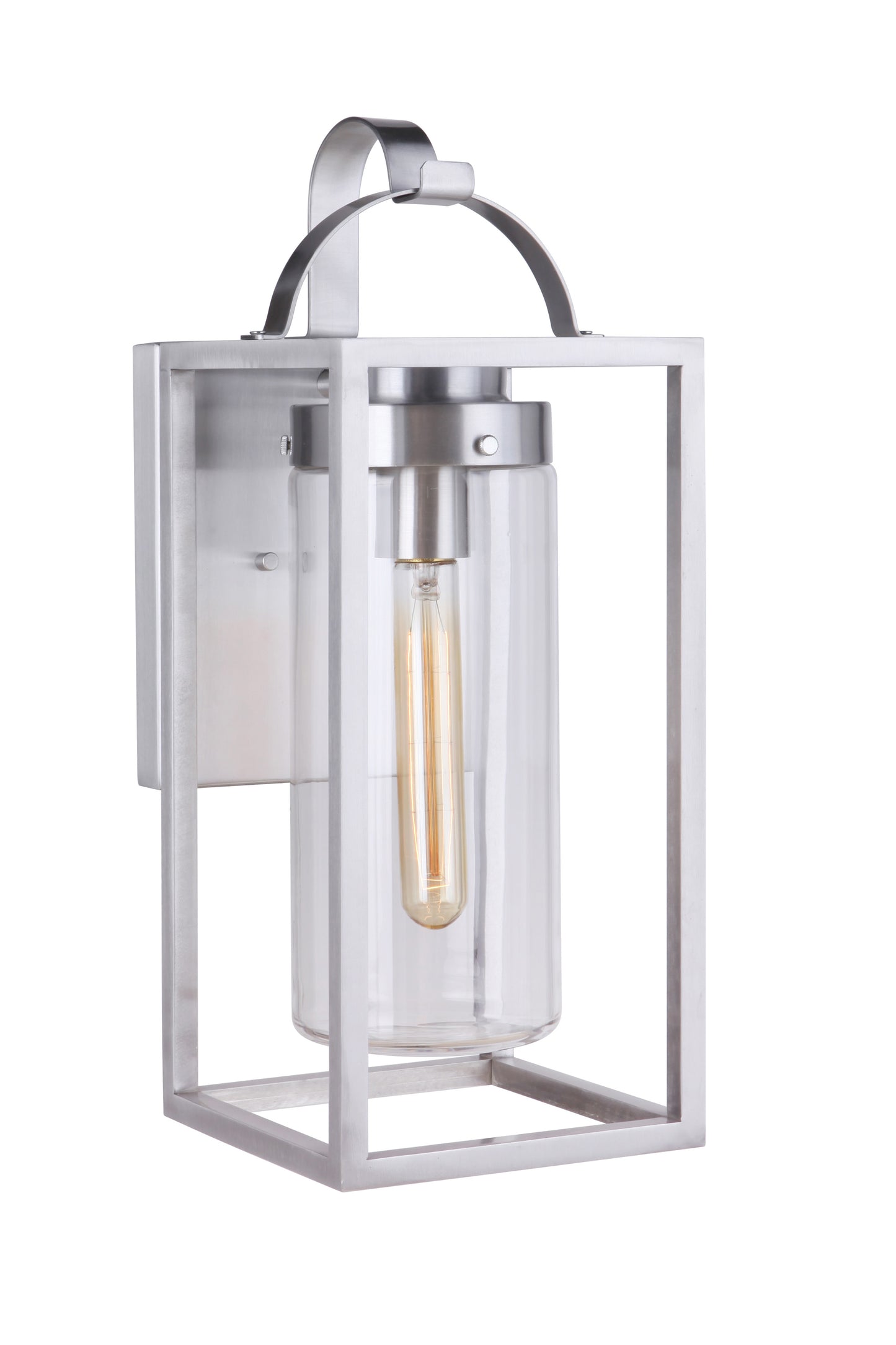 ZA4824-SA - Neo 1 Light 20" High Outdoor Wall Lantern - Satin Aluminum