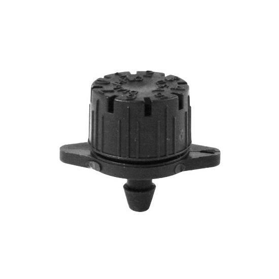 1/4" Barbed Adjustable Dial-A-Flo Fan Spray Emitter 360 Degree  - 0-10 GPM