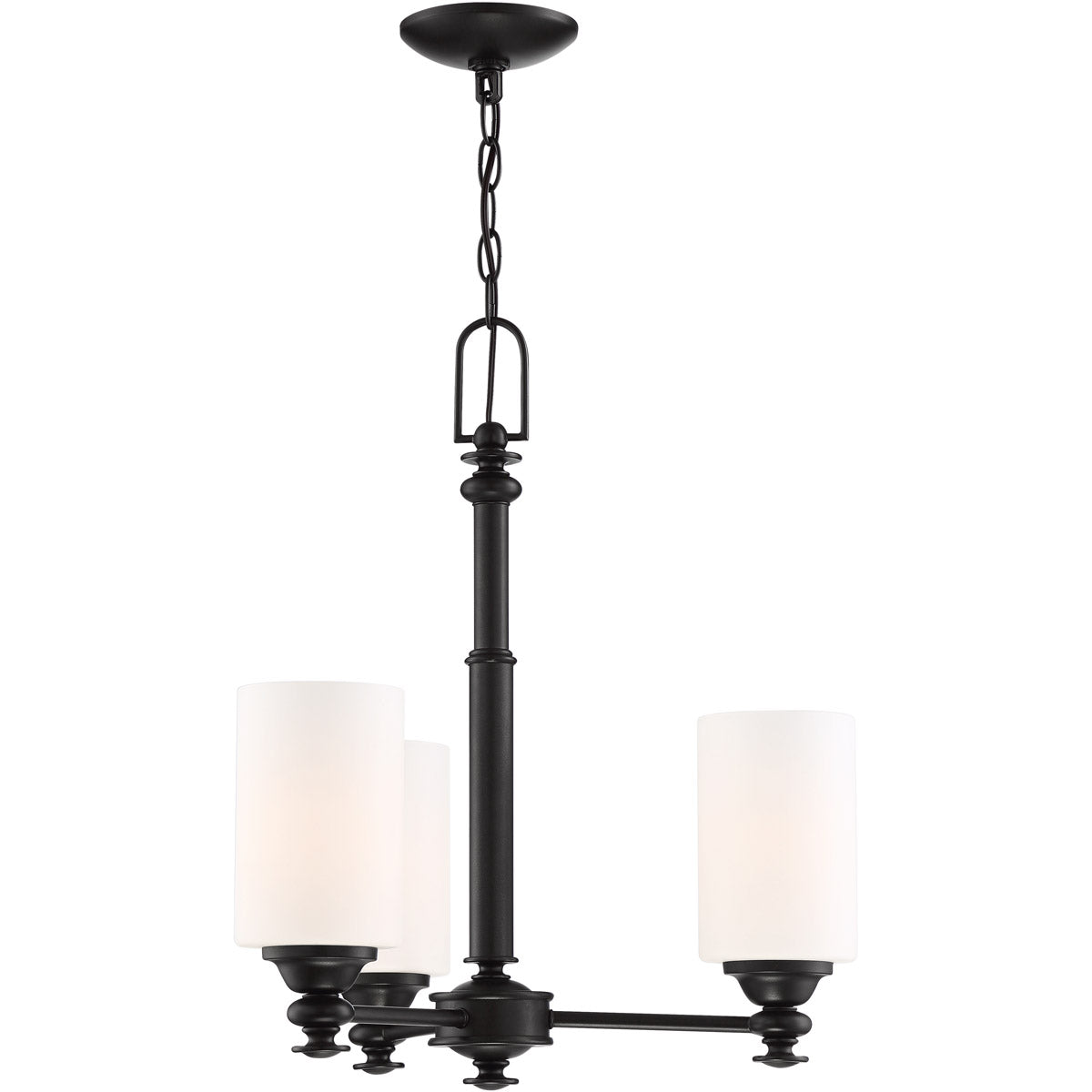 49823-ESP - Dardyn 3 Light 20" Wide Chandelier - Espresso