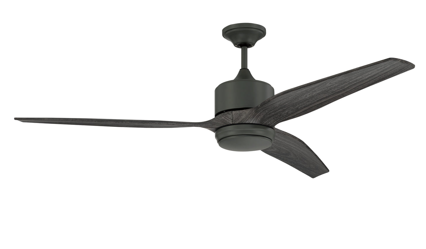 FXL60DGT3 - Force XL 60" Wet Rated Ceiling Fan 3 Blade 60" 3 Blade Indoor Outdoor Ceiling Fan with Light Kit - Dark Graphite