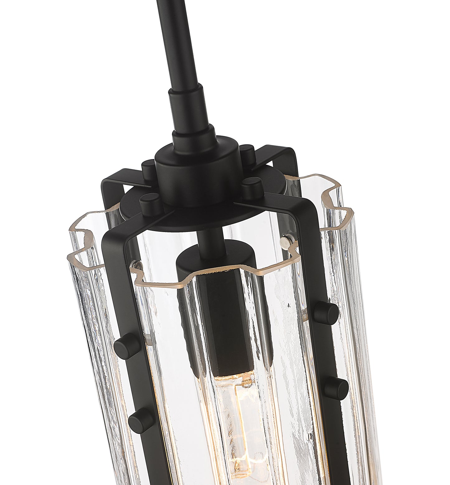 3036MP-MB - Alverton 1 Light 6" Pendant - Matte Black