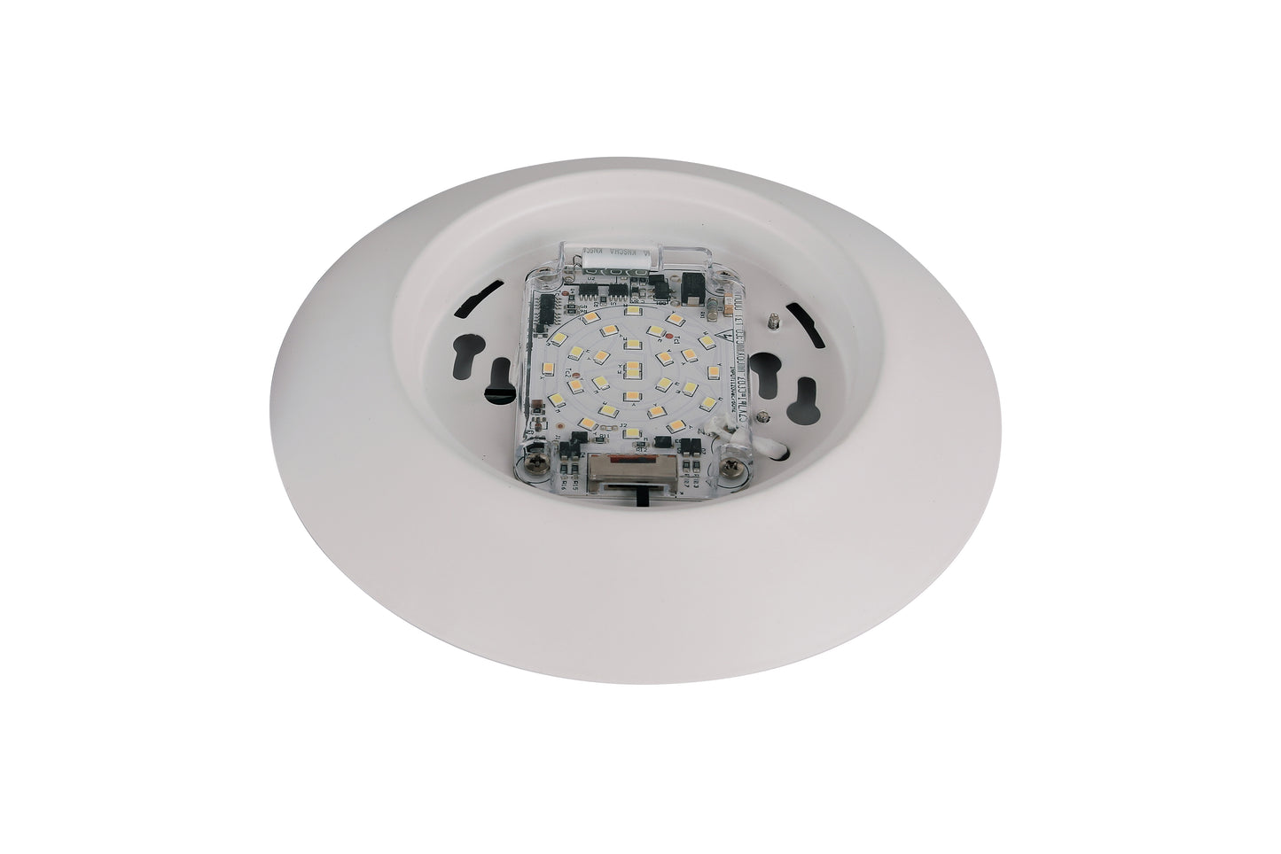 X9306-W-LED-5CCT - LED Flush 7.5" Wide Flush Mount - White