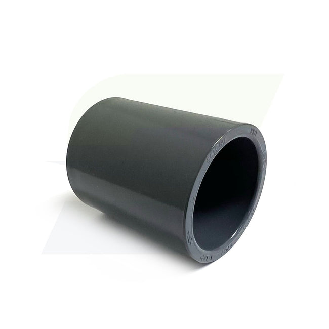829-015 - PVC Pipe Fitting, Coupling, Schedule 80, 1-1/2" Socket