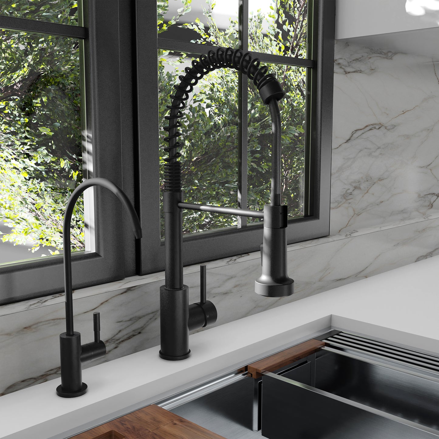 RBCN1-FBV-MB - Rubicon Single Handle Drink Faucet in Champagne Bronze