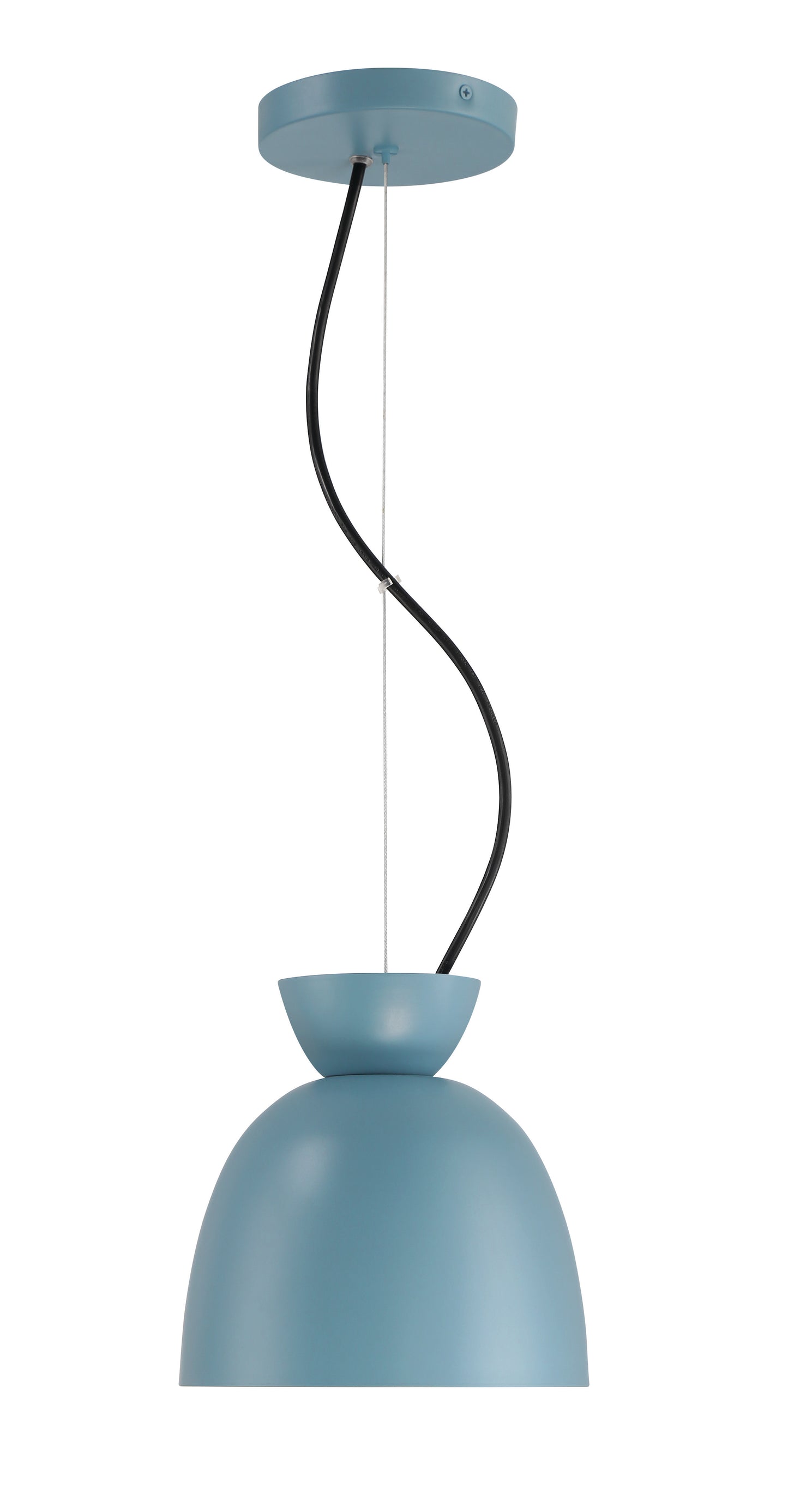 59191-DB - Ventura Dome 1 Light 7.5" Wide Mini Pendant - Dusty Blue