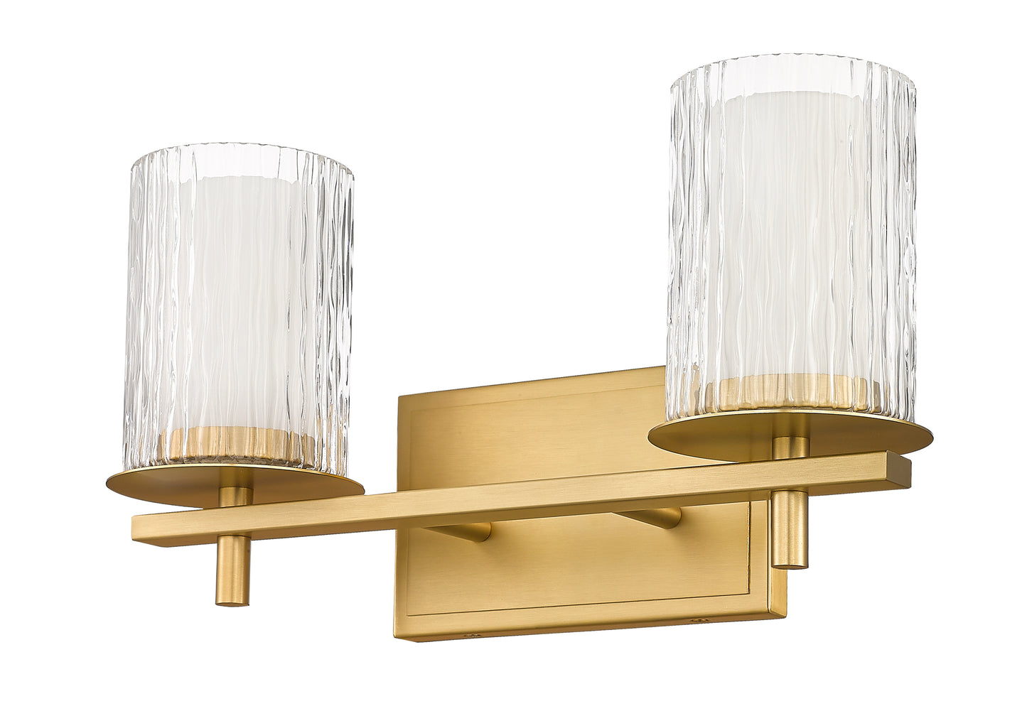 1949-2V-MGLD - Grayson 2 Light 16" Vanity - Modern Gold