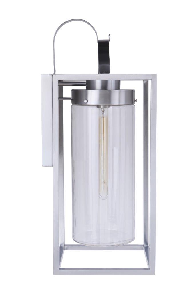 ZA4834-SA - Neo 1 Light 28" High Outdoor Wall Lantern - Satin Aluminum