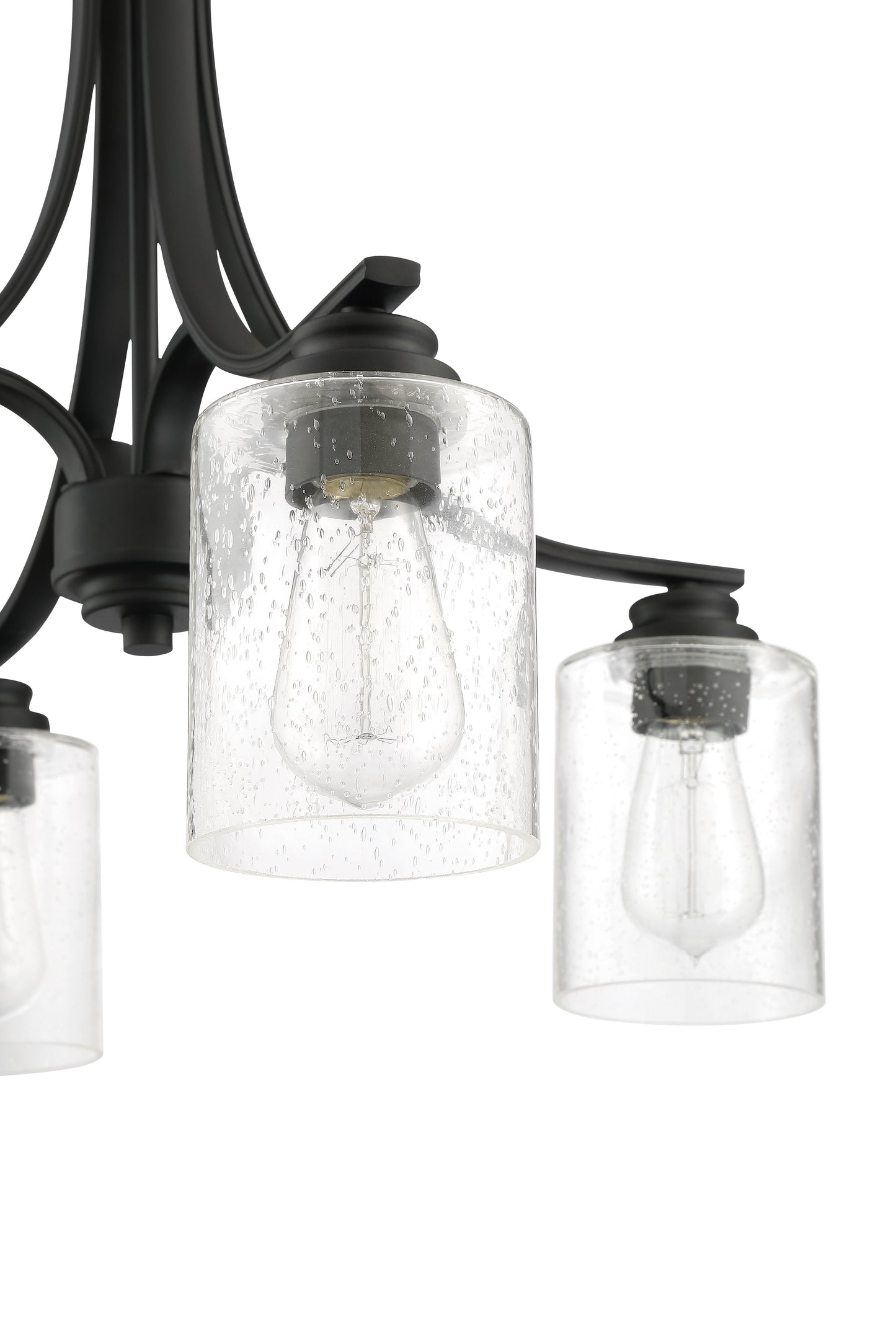 50524-FB - Bolden 4 Light 23" Wide Chandelier - Flat Black