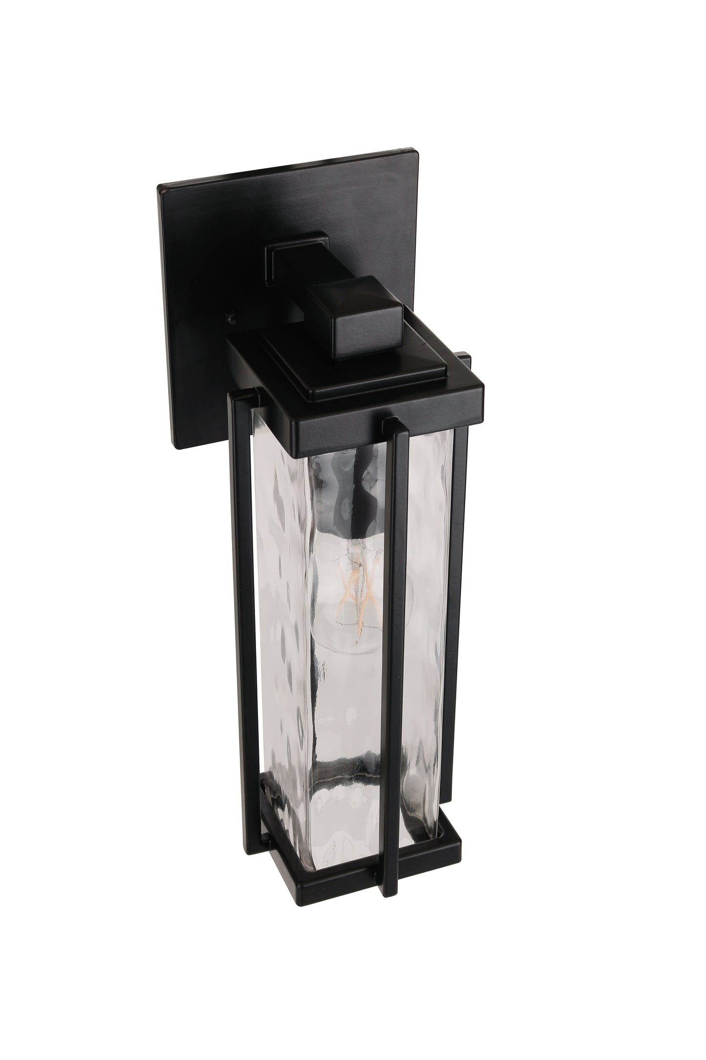 Z2604-MN - Pyrmont 1 Light 14.63" High Outdoor Wall Lantern - Midnight