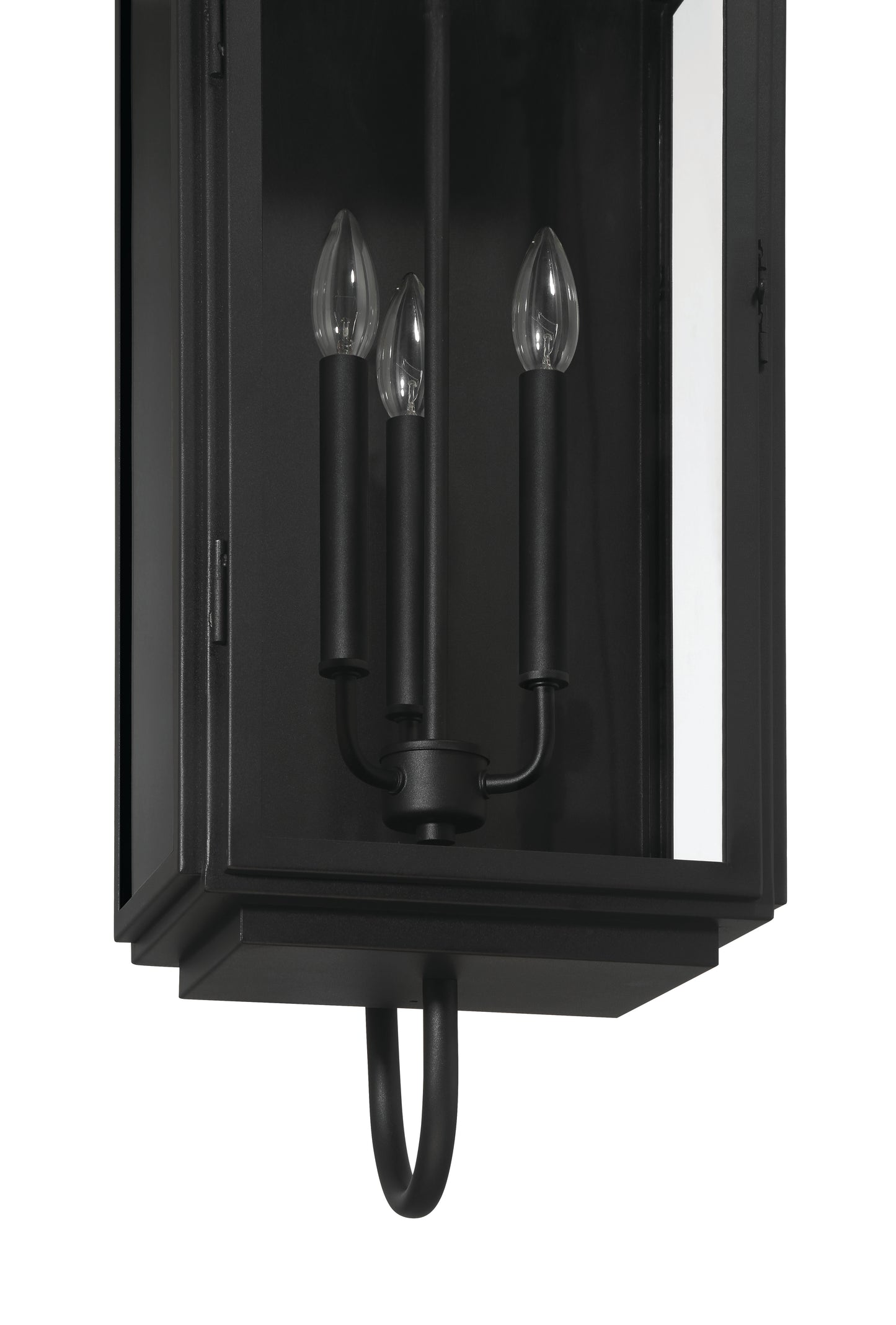 ZA7720-TB - Irving 3 Light 31" High Outdoor Wall Lantern - Textured Black