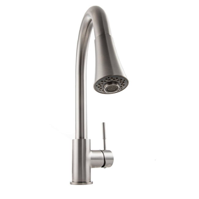 EDS-KF-BN - Edison Kitchen Faucet in Brushed Nickel
