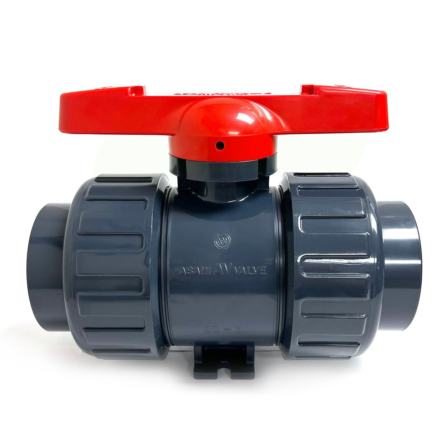 1602030 - 3" True Union In-line Ball Valve - PVC, Socket, EPDM Seal