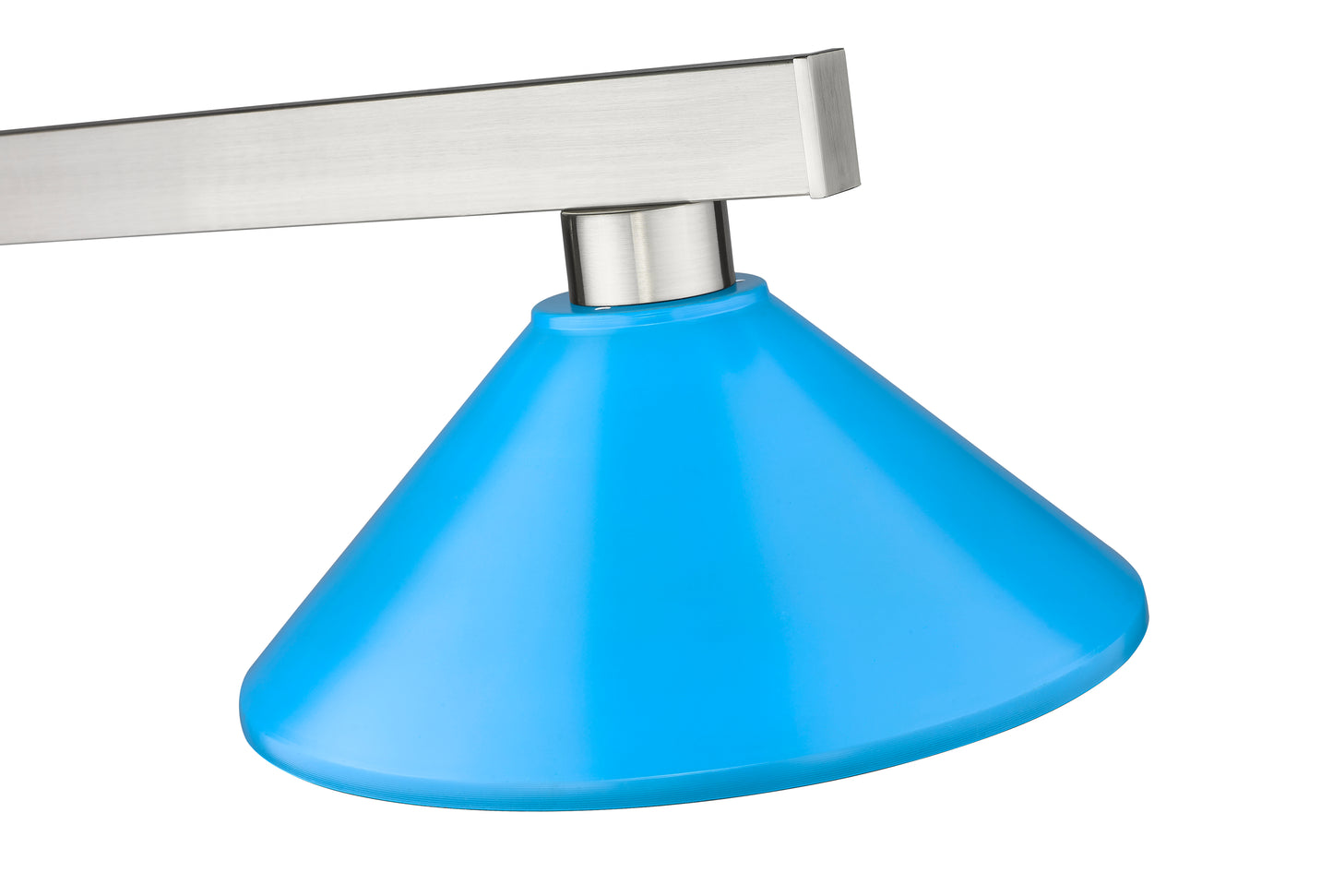 152BN-MEB - Cobalt 3 Light 46" Billiard - Brushed Nickel