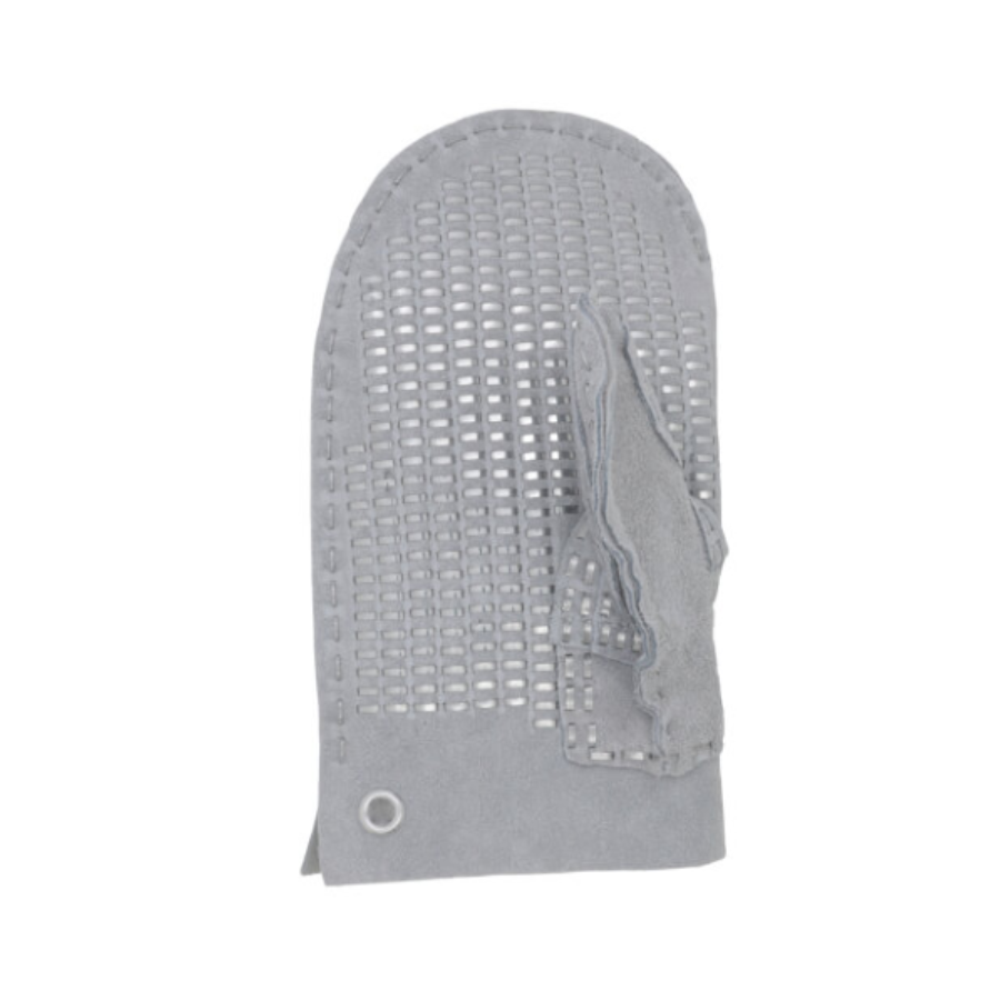 59295 - Drain Cleaning Mitt - Use With K-50, Leather with Steel Studs - Right hand