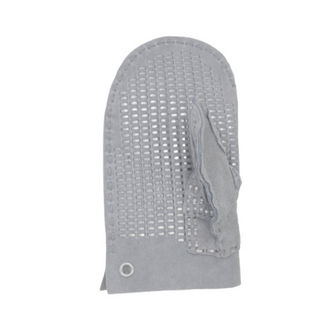 59295 - Drain Cleaning Mitt - Use With K-50, Leather with Steel Studs - Right hand
