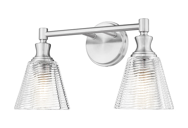 7704-2V-BN - Auden 2 Light 18" Vanity - Brushed Nickel