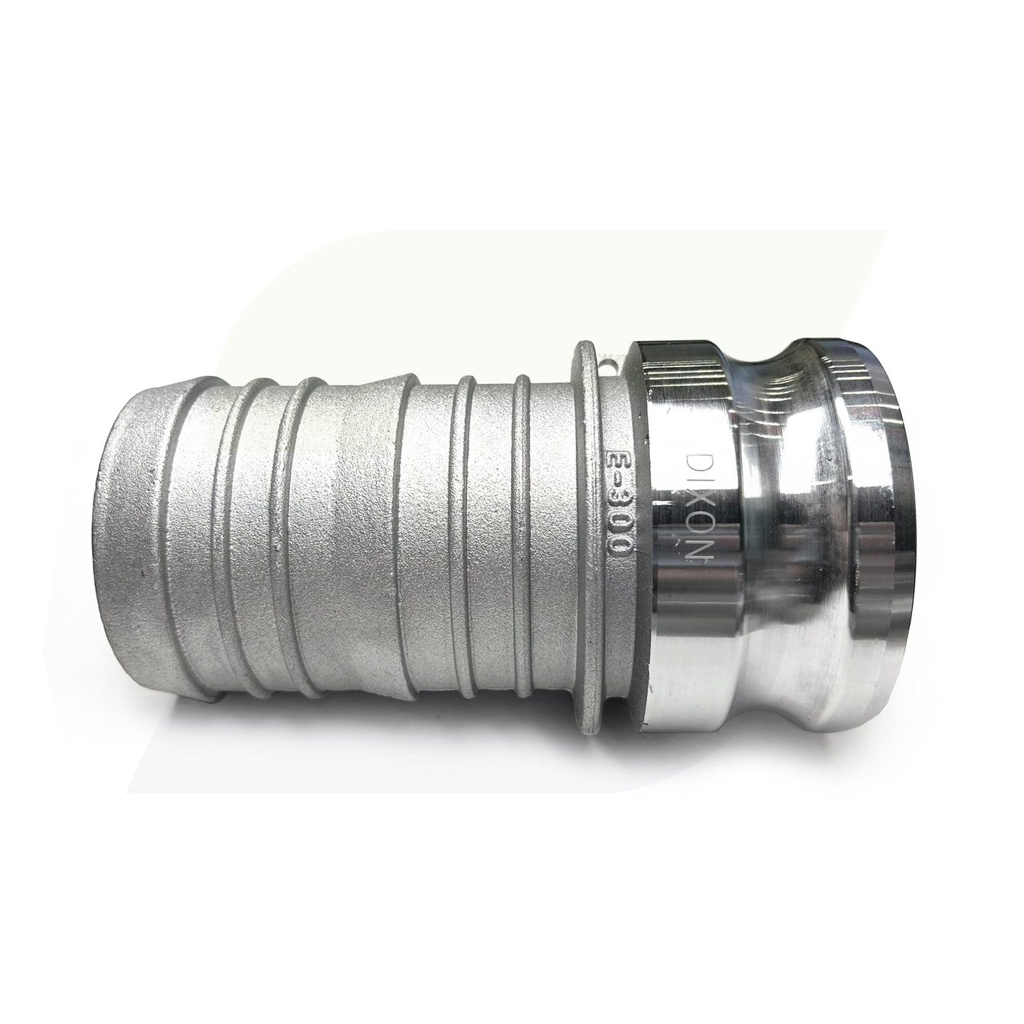 G300-E-AL - 3" Aluminum Cam & Groove Global Type E Adapter x Hose Shank