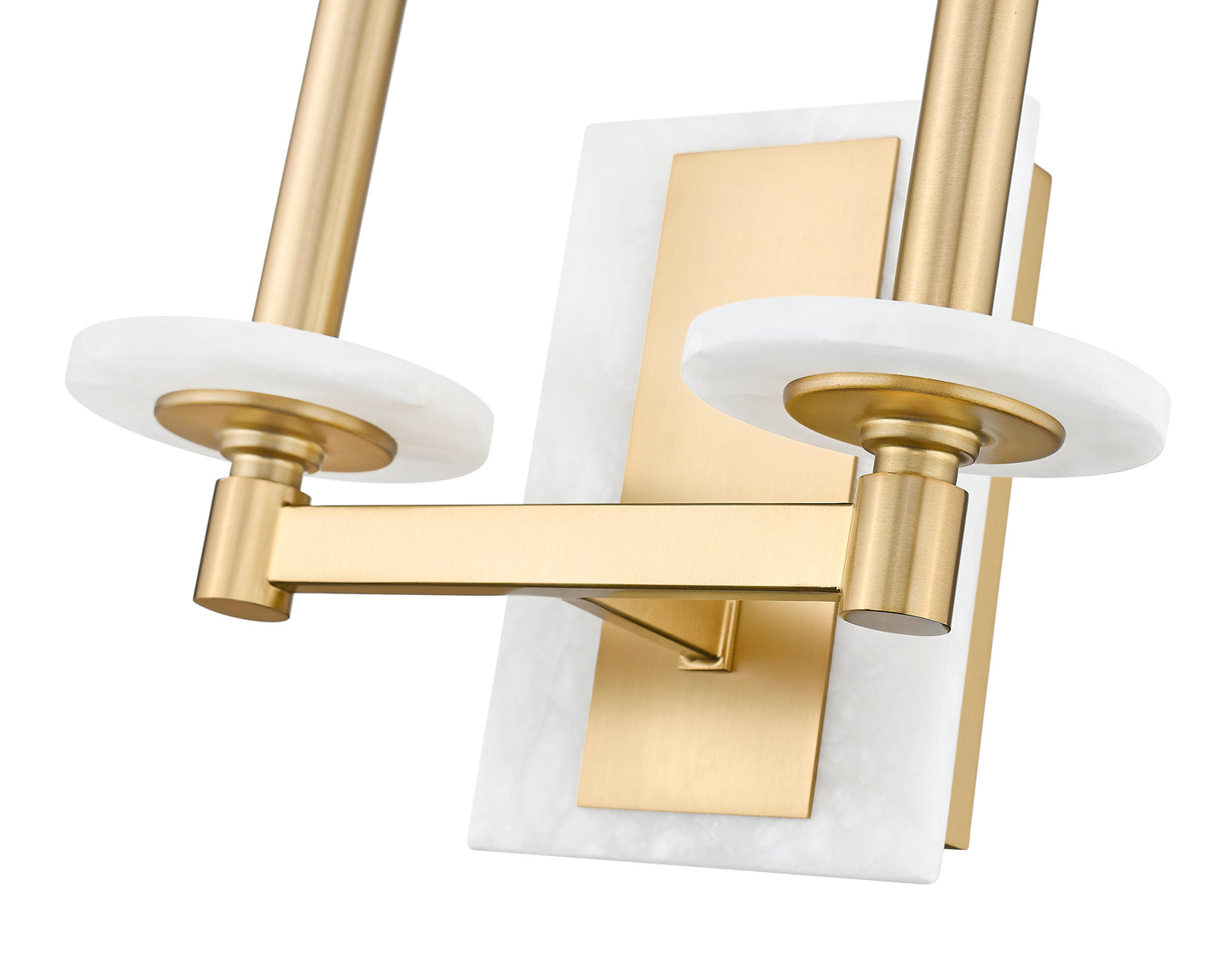 3045-2S-MGLD - Kaden 2 Light Wall 9" Sconce - Modern Gold