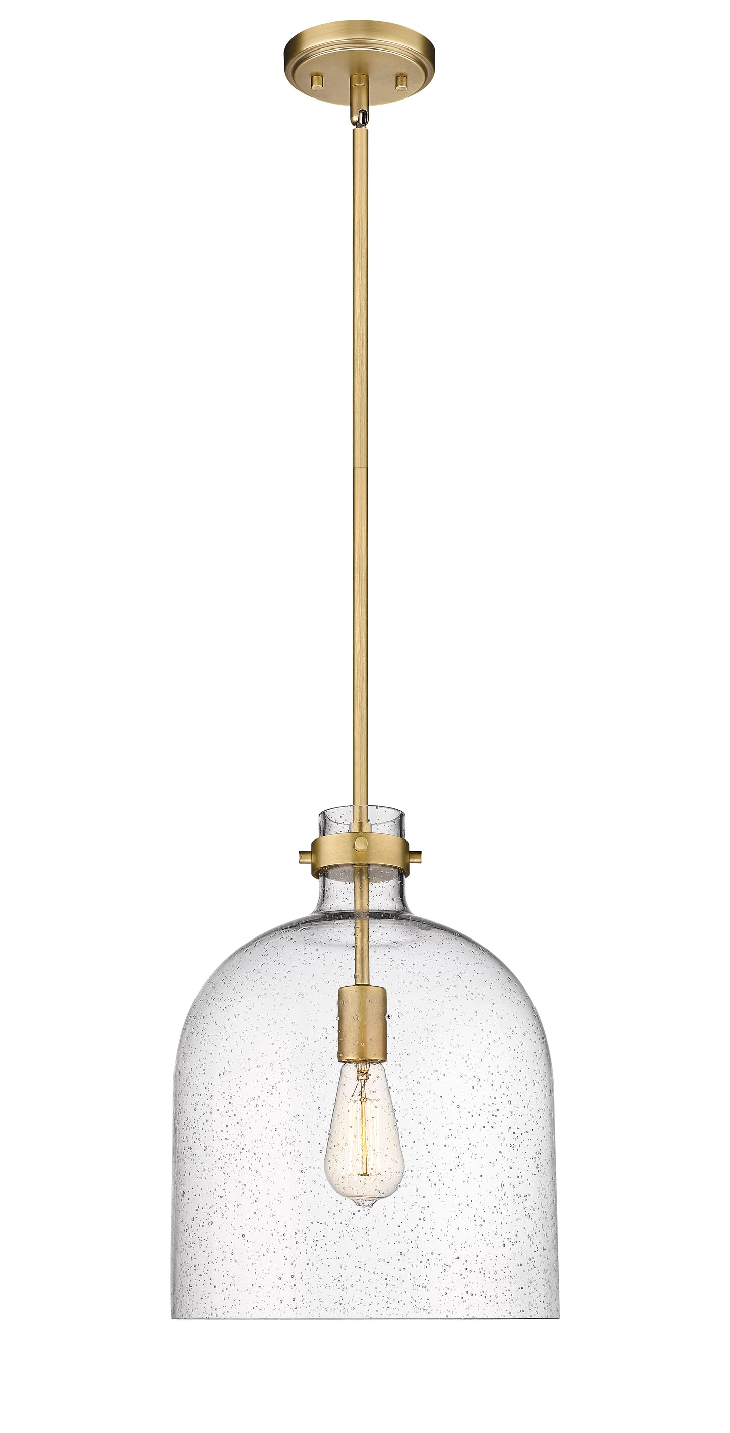 817-12RB - Pearson 1 Light 12" Pendant - Rubbed Brass