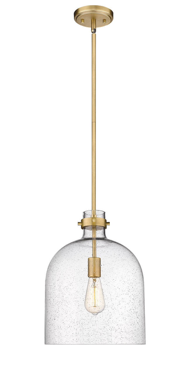 817-12RB - Pearson 1 Light 12" Pendant - Rubbed Brass