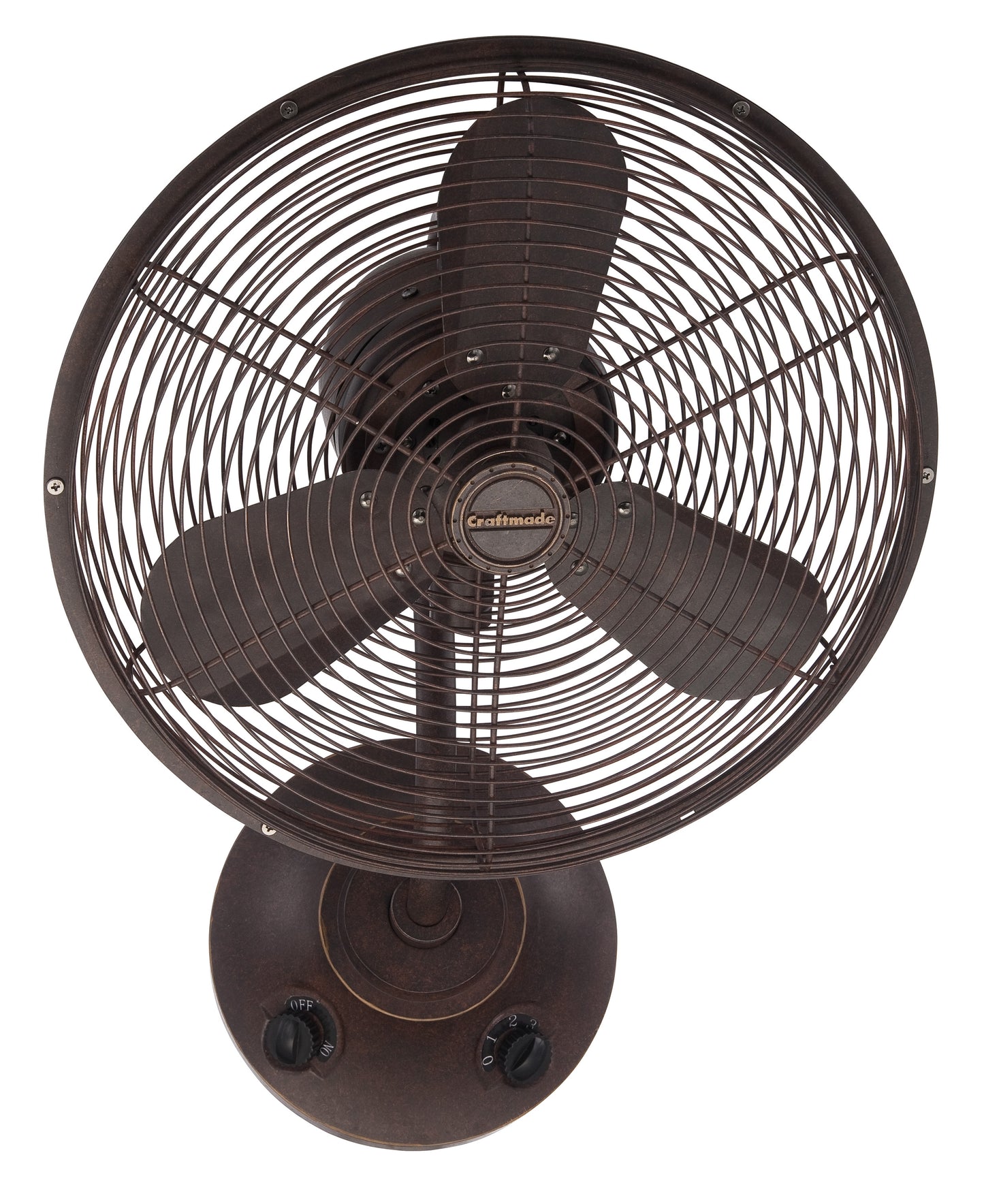 BW116AG3 - Bellows I Indoor/Outdoor 14" 3 Blade Indoor Outdoor Ceiling Fan - Aged Bronze Textured