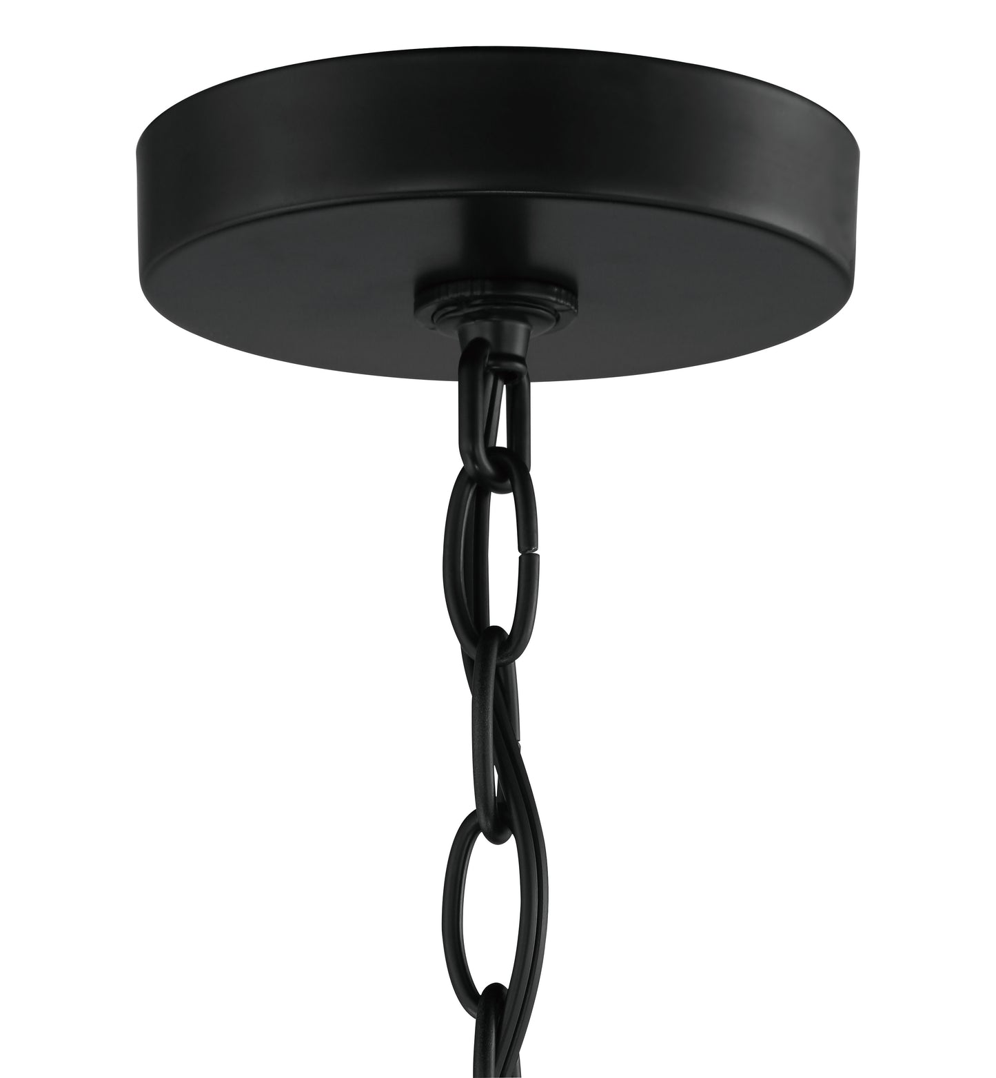 54224-FB - Collins 4 Light 24" Wide Chandelier - Flat Black