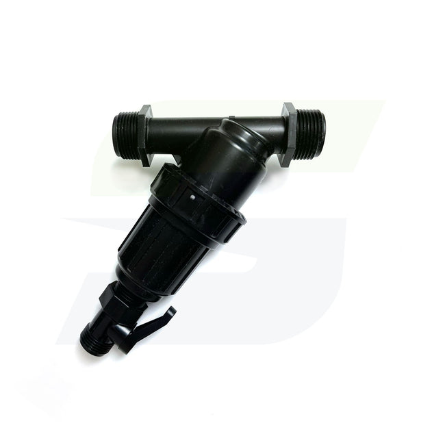 FYF75V - 3/4" MPT Drip Irrigation Y-Filter with Ball Valve