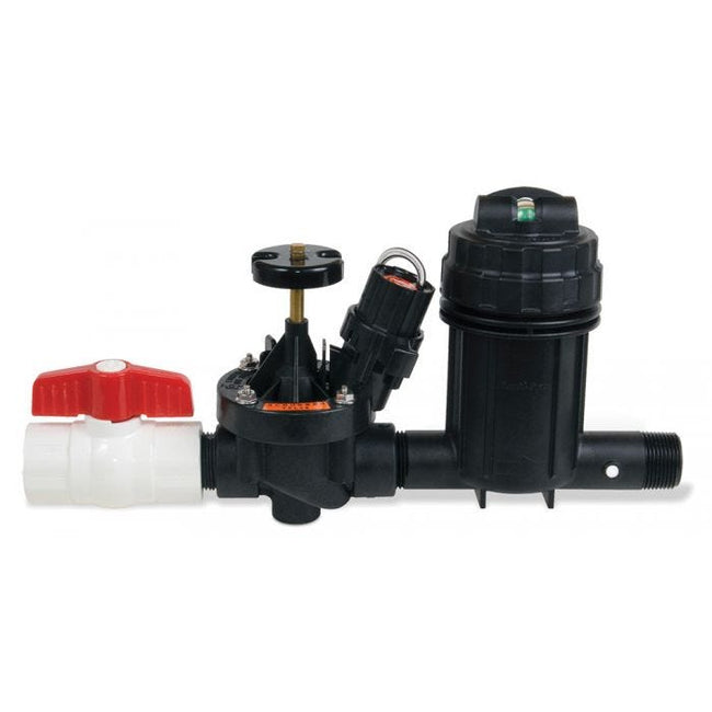 XCZ100IVMQ - 1" Wide Flow Commercial Control Zone Kit with 1" Ball Valve and IVM Solenoid