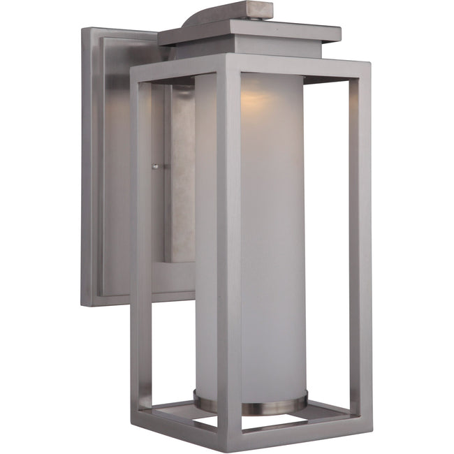 ZA1324-SS-LED - Vailridge 1 Light 20" High Outdoor Wall Lantern - Stainless Steel