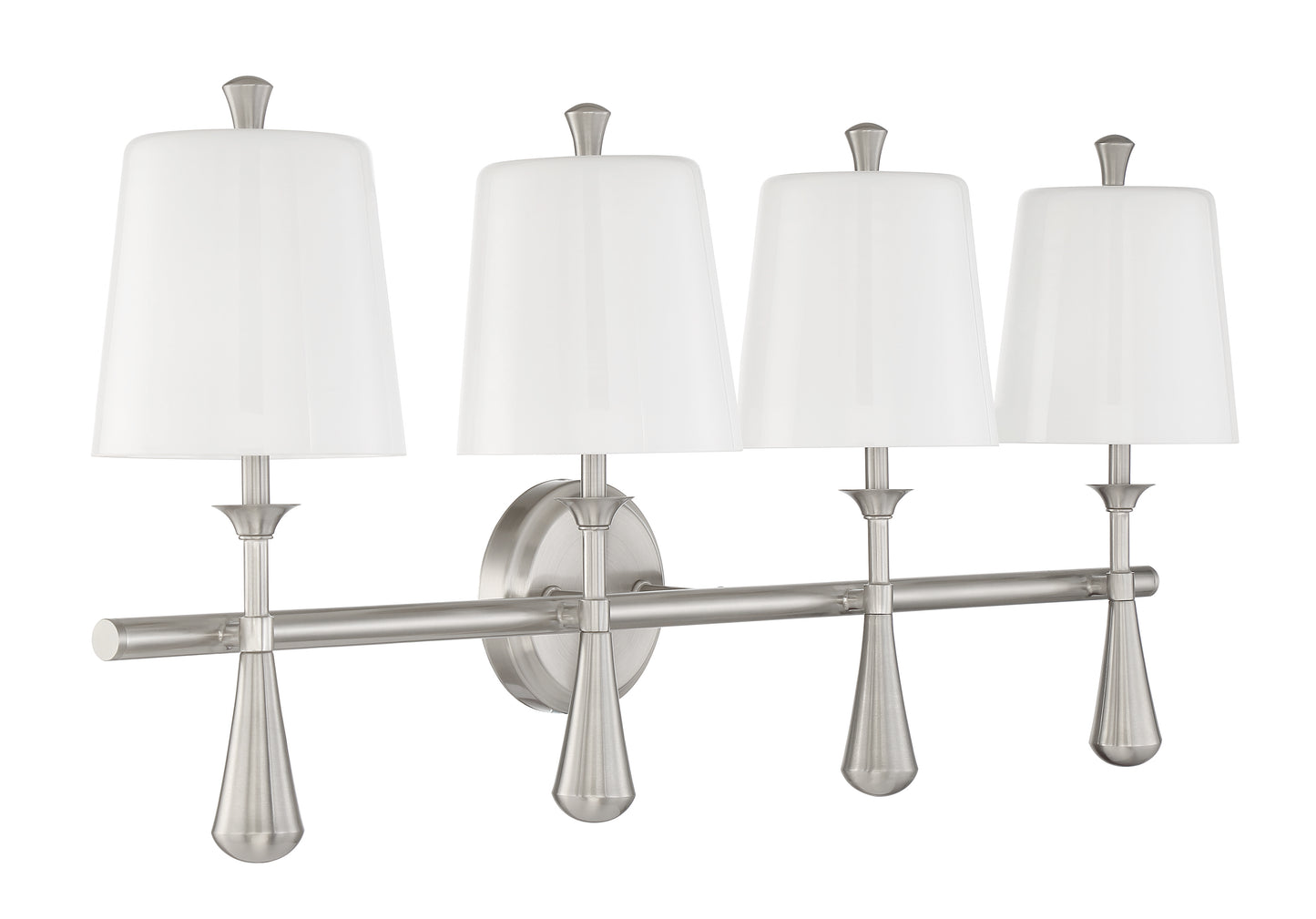 57404-BNK - Palmer 4 Light 32" Wide Vanity Light - Brushed Nickel