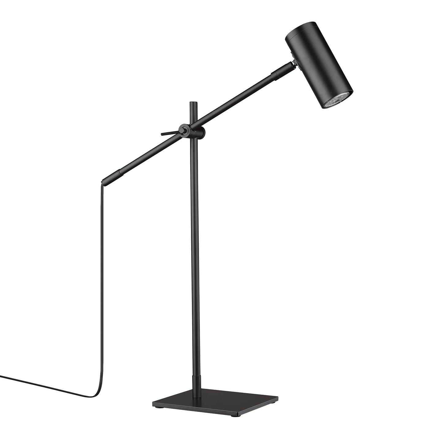 814TL-MB - Calumet 1 Light Table 22" Lamp - Matte Black