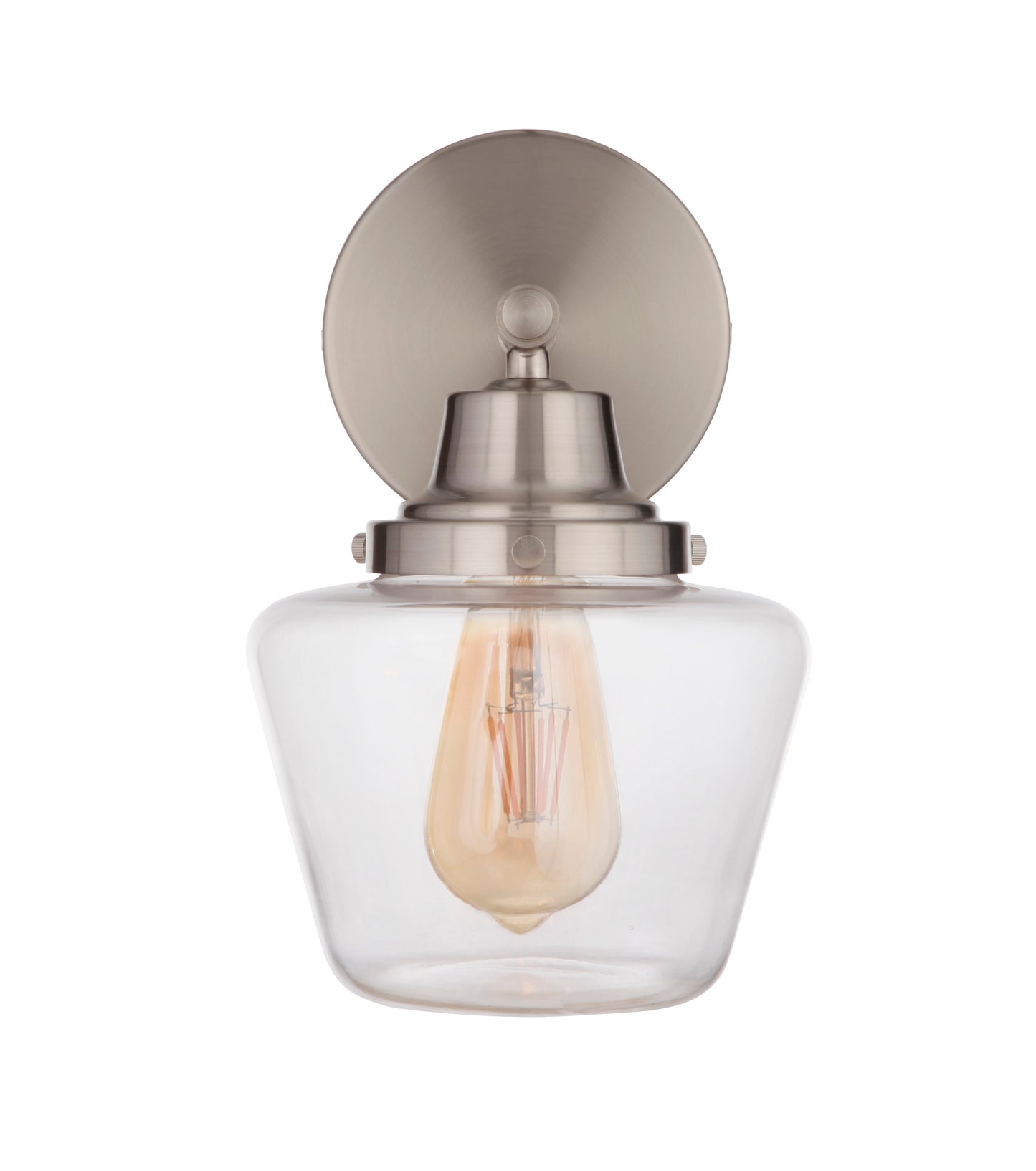 19507BNK1 - Essex 1 Light 11.02" High Wall Sconce - Brushed Nickel