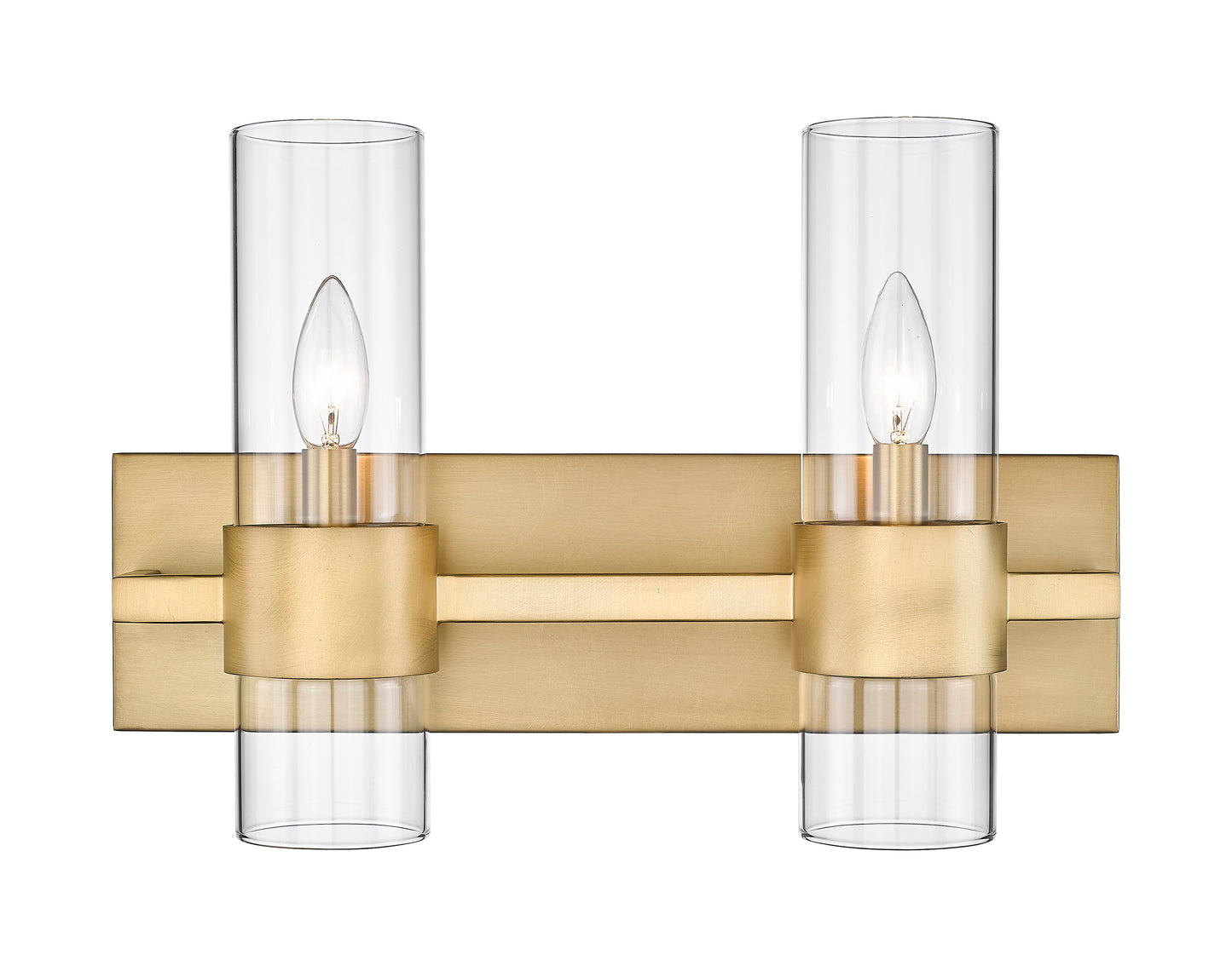 343-2V-RB - Lawson 2 Light 17" Vanity - Rubbed Brass