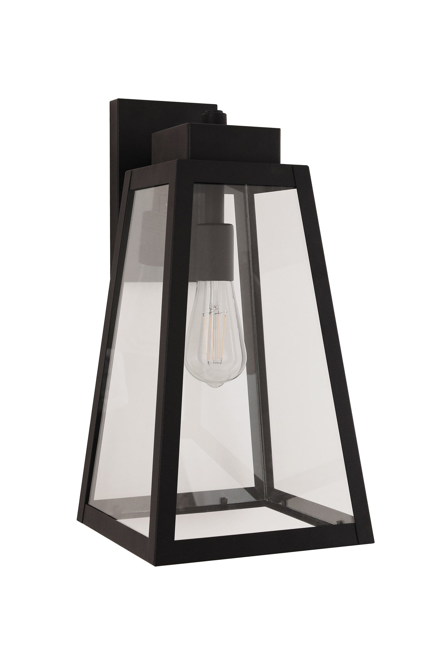 ZA6924-TB - Sorano 1 Light 17" High Outdoor Wall Lantern - Textured Black