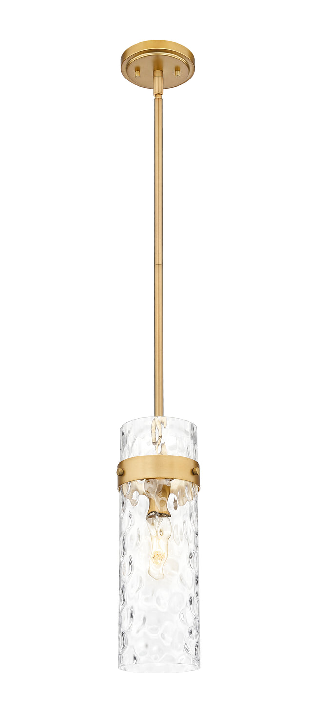 7002P5-ROD-RB - Fontaine 1 Light 6" Pendant - Rubbed Brass