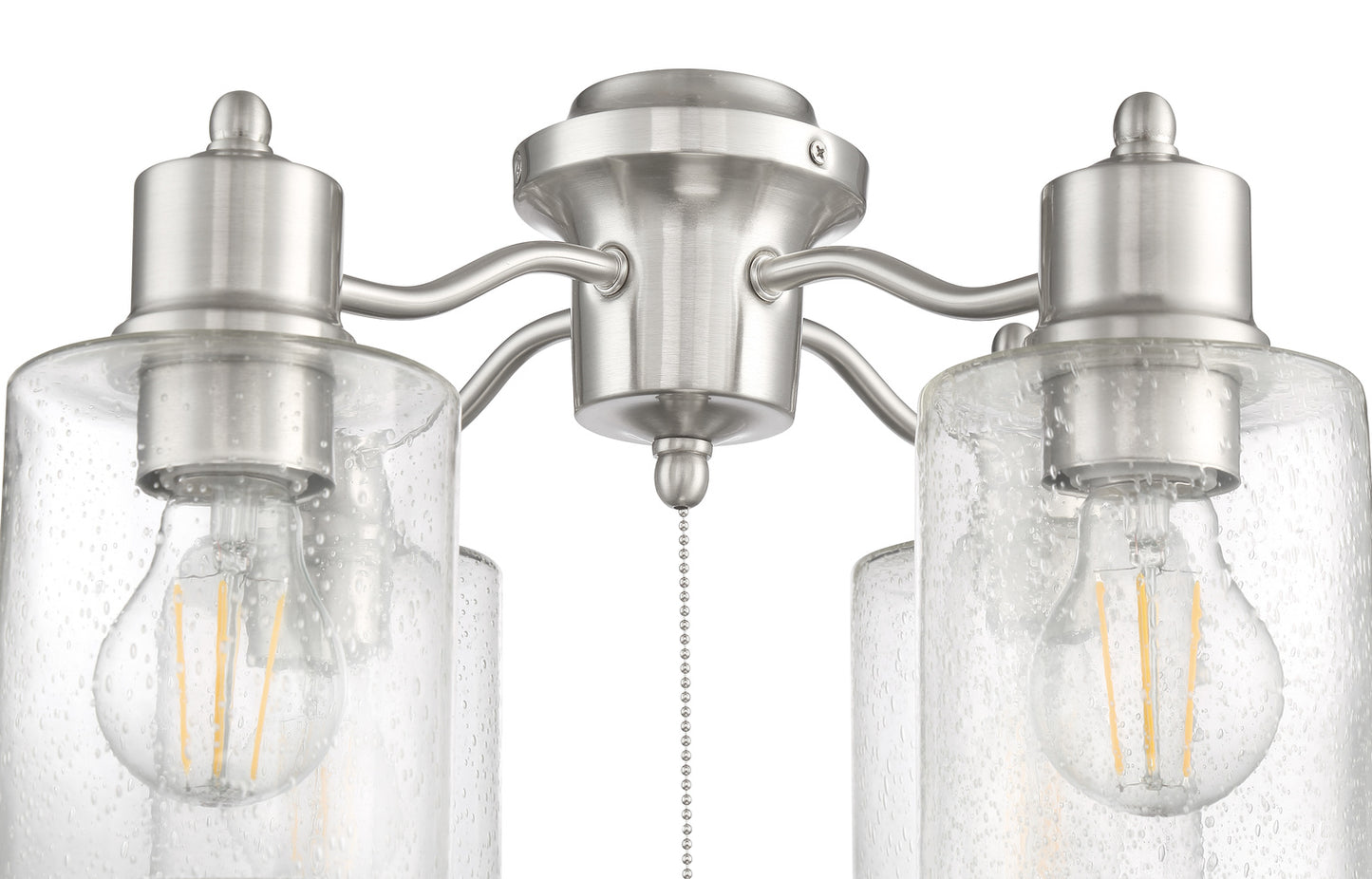 LK403107-BNK-LED - 4 Light Universal Energy Star Light Kit in Brushed Polished Nickel