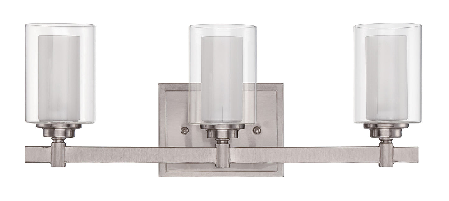 16720BNK3 - Celeste 3 Light 20" Wide Vanity Light - Brushed Nickel