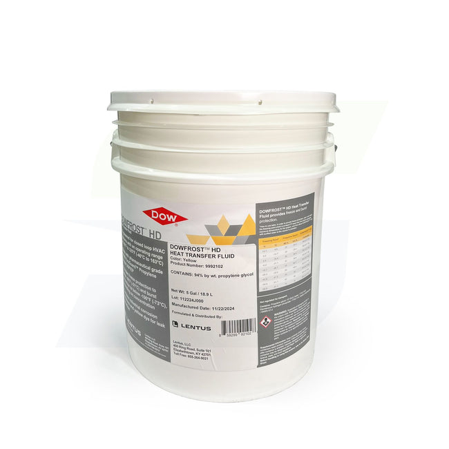 9992102 - DOWFROST HD Heat Transfer Fluid - 5 Gallon
