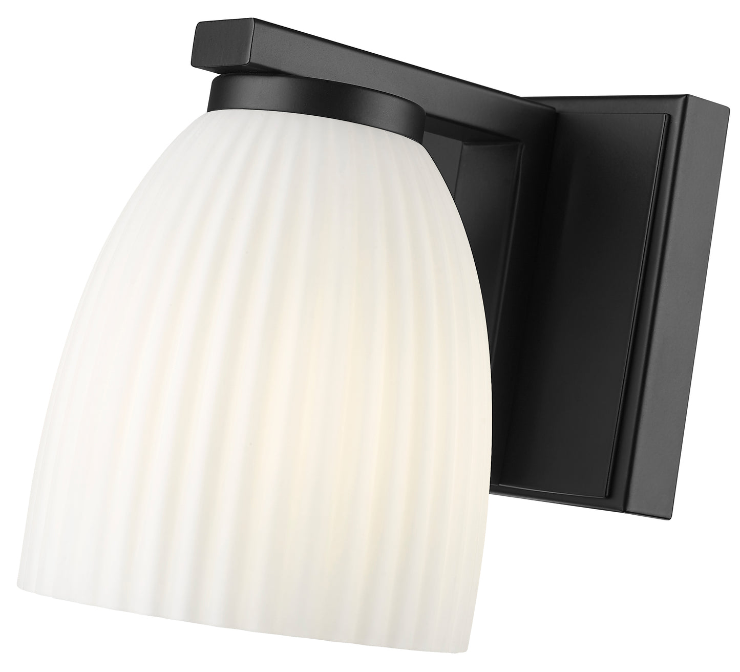 7518-1S-MB - Naya 1 Light Wall 6" Sconce - Matte Black