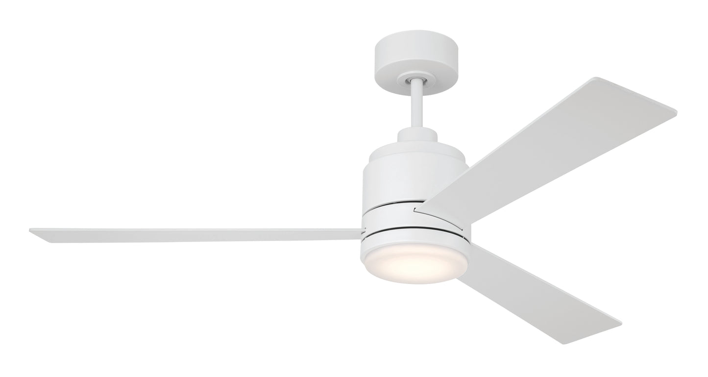 MCY52W3 - McCoy 3 Blade 52" 3 Blade Ceiling Fan with Light Kit - White